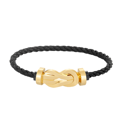 Miro CHANCE LARGE 8 FIGURE BUCKLE NO DIAMOND BRACELET GOLD