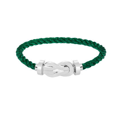 Miro CHANCE LARGE 8 FIGURE BUCKLE NO DIAMOND BRACELET SILVER