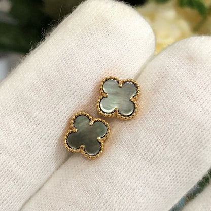 Miro CLOVER MINI GOLD EARRINGS