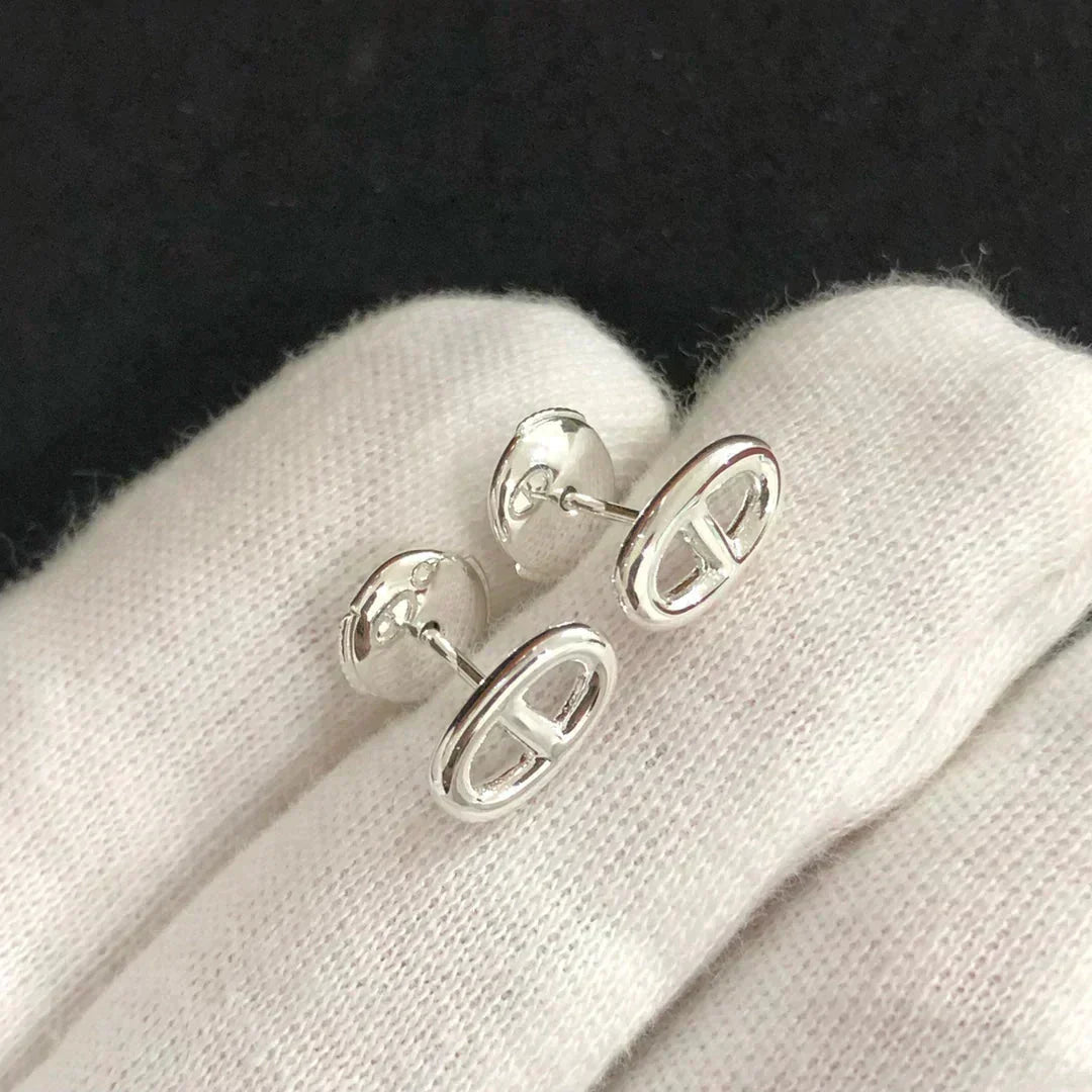 Miro CHAINE SMALL EARRINGS GOLD AND SILVER