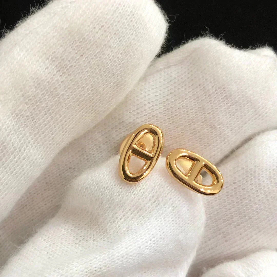 Miro CHAINE SMALL EARRINGS GOLD AND SILVER