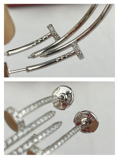 Miro JUSTE EARRINGS FULL DIAMONDS 1.8MM