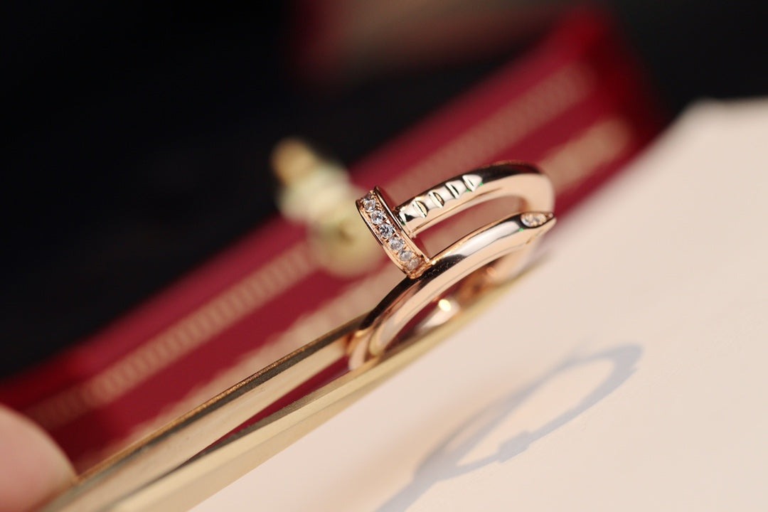 Miro JUSTE RING 2.65MM PINK GOLD DIAMOND