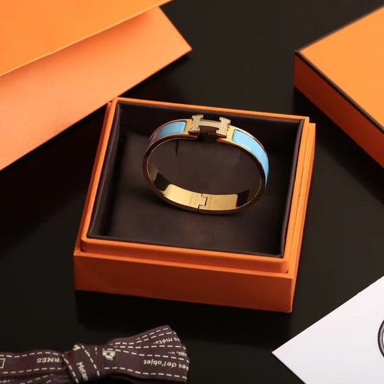 Miro H CLOUD BLUE BRACELET GOLD DIAMOND