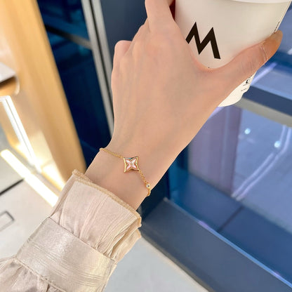ミロ スター 1 ダイヤモンド ピンクゴールド ブレスレット