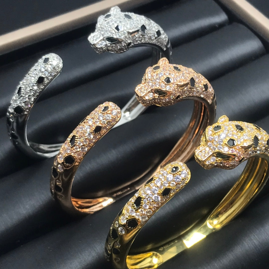 ミロ パンテール ビッグブレスレット ダイヤモンド