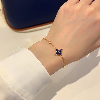 Miro COLOR STAR PINK GOLD DIAMOND BRACELET