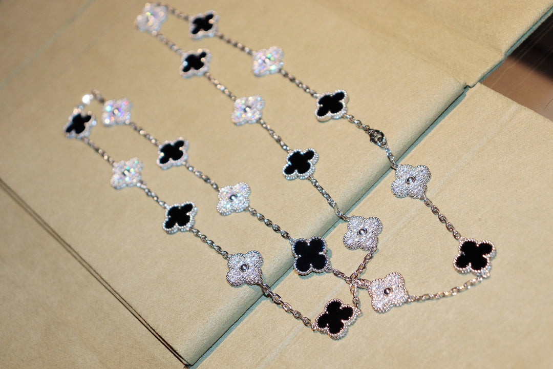 Miro CLOVER 20 MOTIFS オニキス ダイヤモンド シルバー