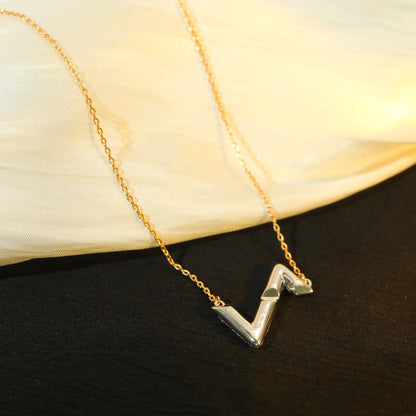 Miro VOLT SILVER DIAMOND PEDANT NECKLACE