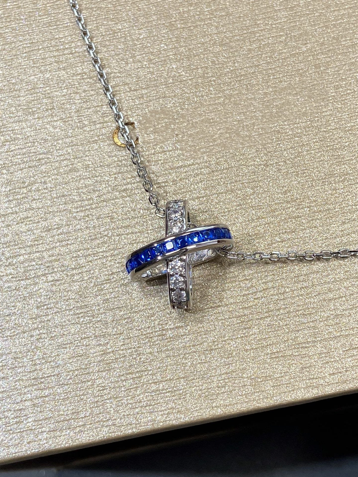 Miro LIENS ダイヤモンド シルバーネックレス