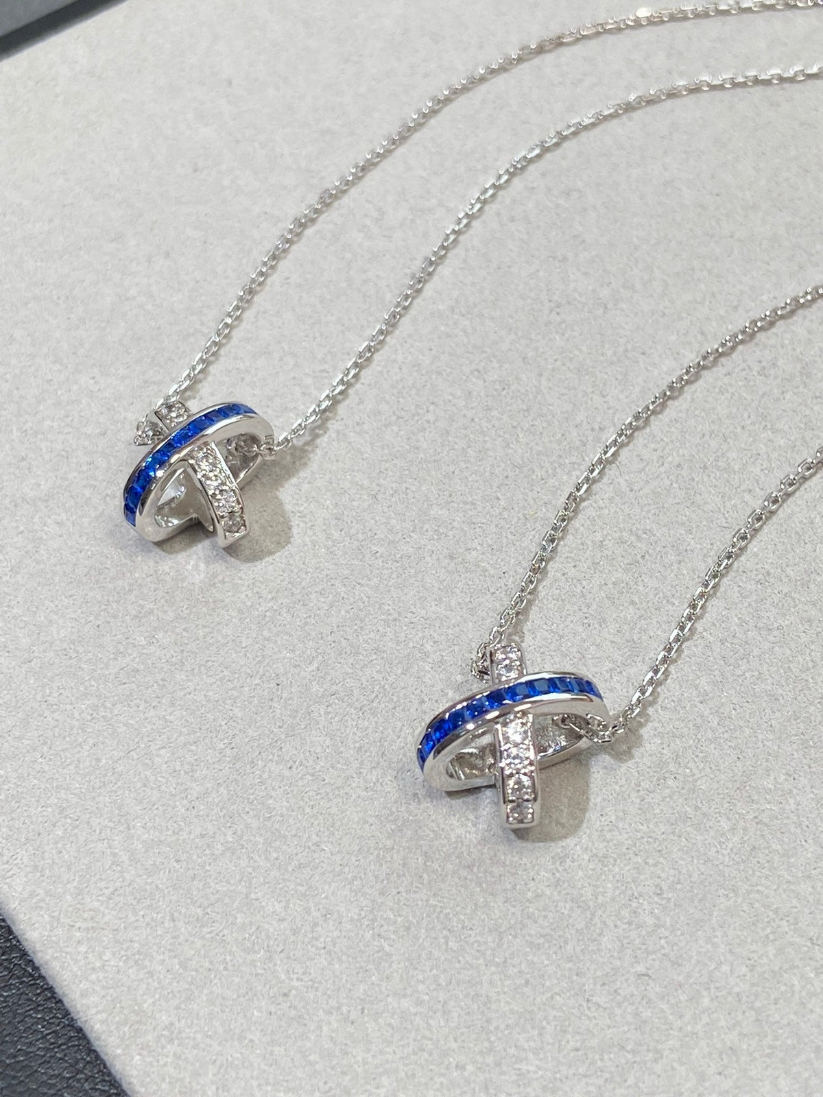 Miro LIENS ダイヤモンド シルバーネックレス