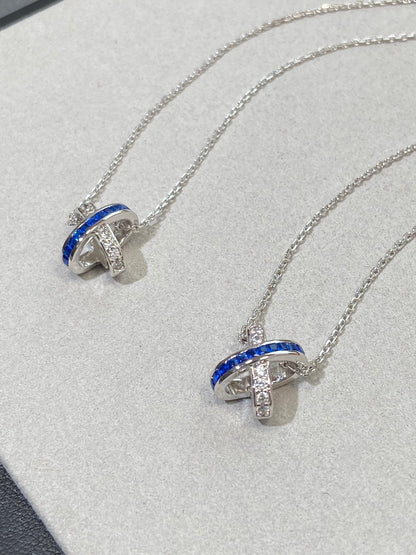 Miro LIENS ダイヤモンド シルバーネックレス