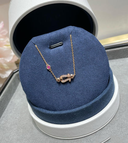 Miro FORCE 10 DIAMOND CHAIN LINK PINK GOLD BRACELET
