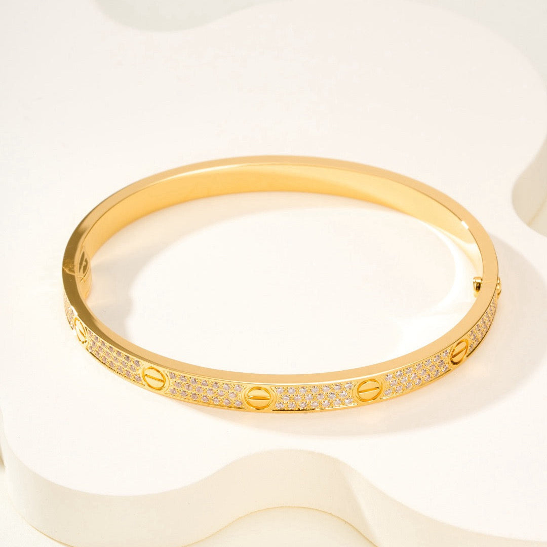 Miro LOVE BRACELET 4.8MM DIAMOND-PAVED