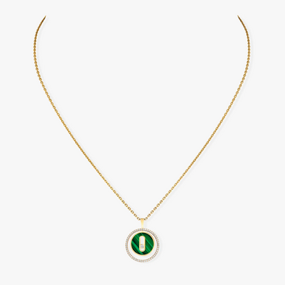 [Miro ]Miro  MOVE 1 DIAMOND MALACHITE GOLD DIAMOND NECKLACE