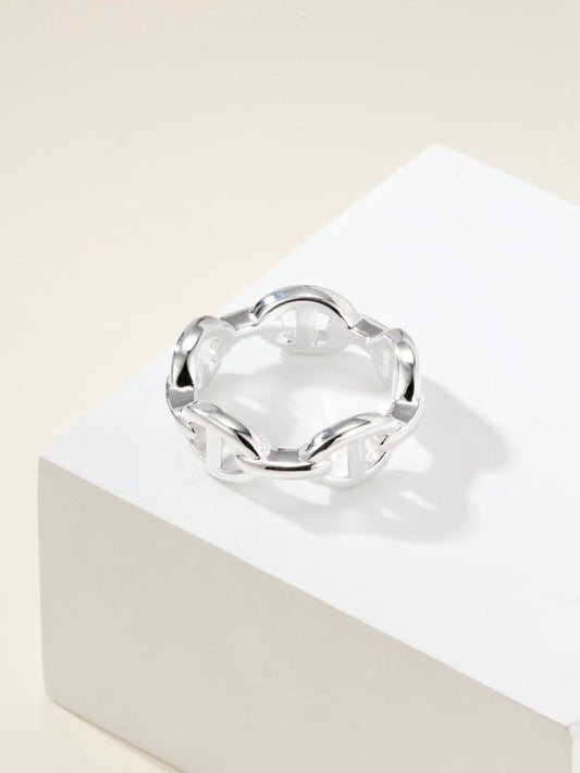 [Miro ]HM Pig Nose Silver Ring