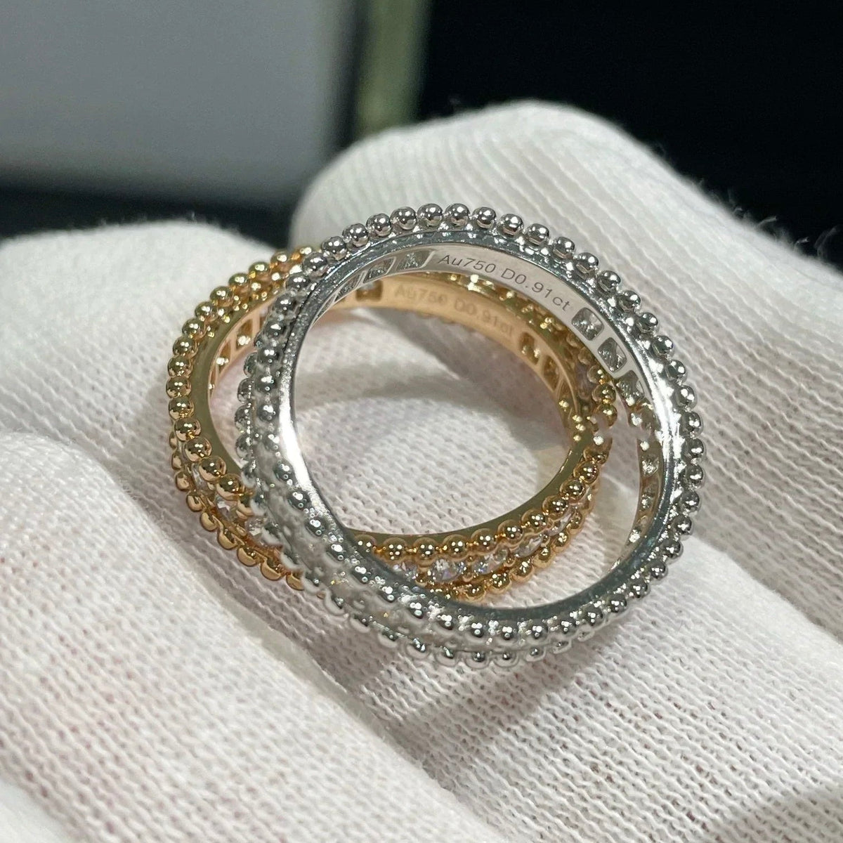 Miro PERLEE DIAMOND SILVER RING