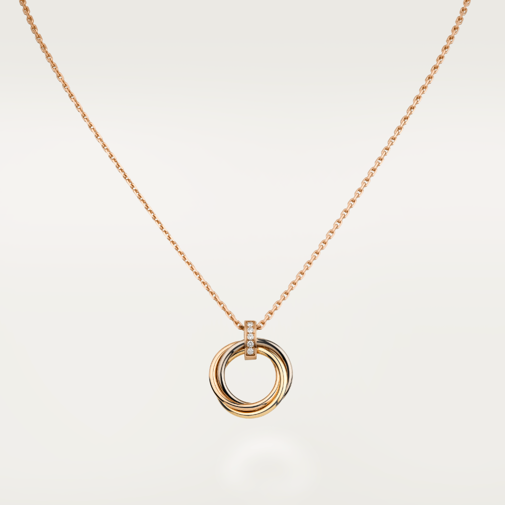 Miro TRINITY NECKLACE GOLD  DIAMONDS