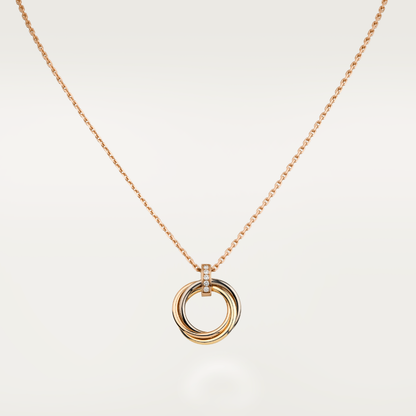 Miro TRINITY NECKLACE GOLD  DIAMONDS