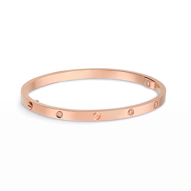 Miro LOVE ブレスレット 3.65MM 6ダイヤモンド