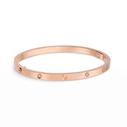 Miro LOVE ブレスレット 3.65MM 6ダイヤモンド