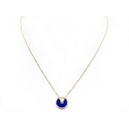 Miro AMULETTE ROSE GOLD AGATE NECKLACE