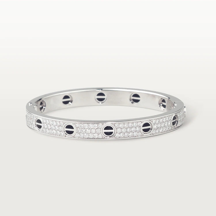 Miro LOVE BRACELET 6.1MM ダイヤモンドパヴェセラミック