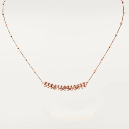 Miro CLASH PINK GOLD NECKLACE