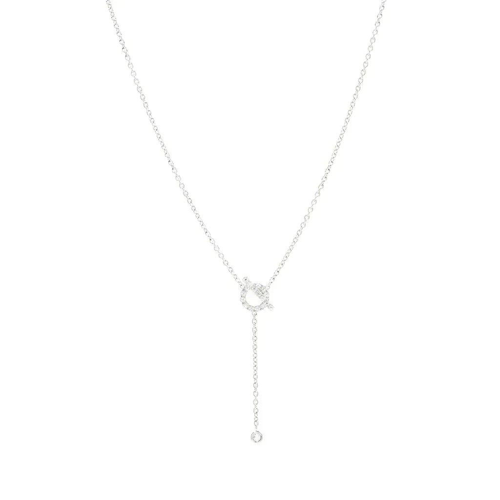 Miro フィネス シルバーダイヤモンドネックレス