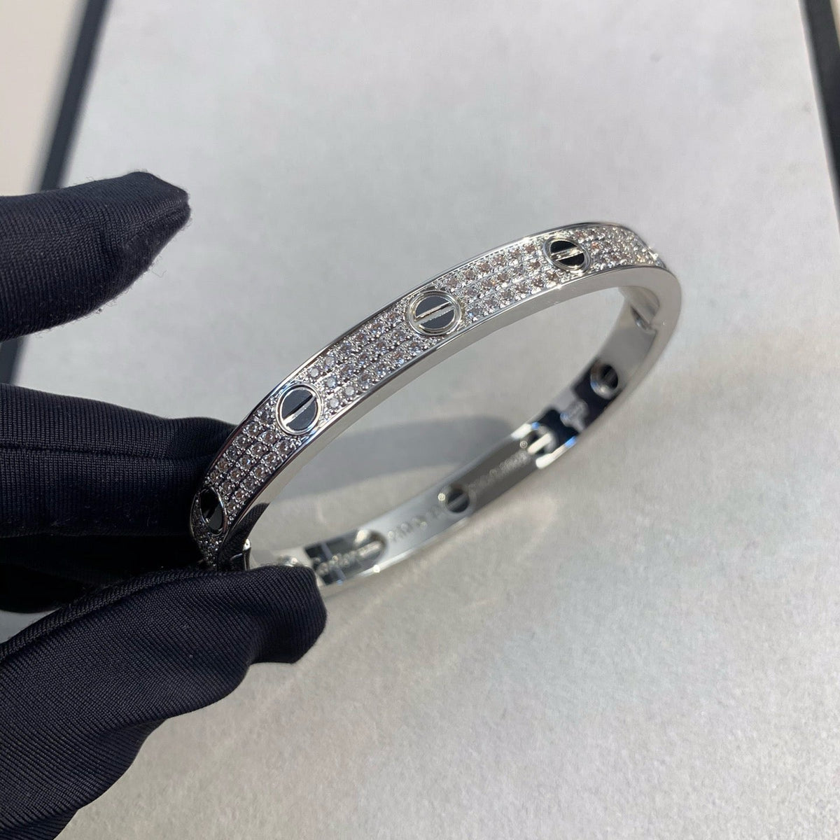 Miro LOVE BRACELET 6.1MM ダイヤモンドパヴェセラミック