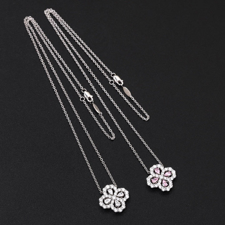 Miro LOOP ネックレス フルモチーフ ダイヤモンド 16MM マルチカラー