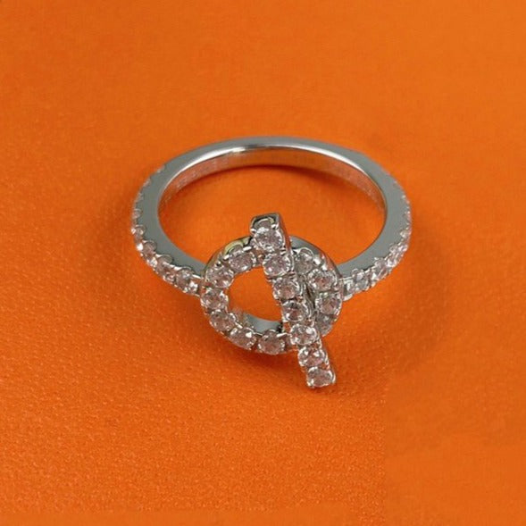 Miro ECHAPPEE RING SILVER DIAMOND