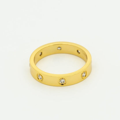 Miro ラブリング 3.6mm 8 ダイヤモンド