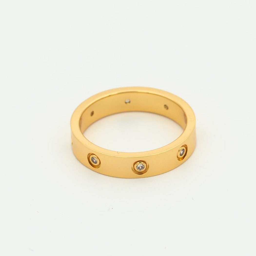 Miro ラブリング 3.6mm 8 ダイヤモンド