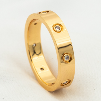 Miro ラブリング 3.6mm 8 ダイヤモンド
