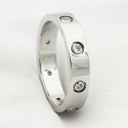 Miro ラブリング 3.6mm 8 ダイヤモンド