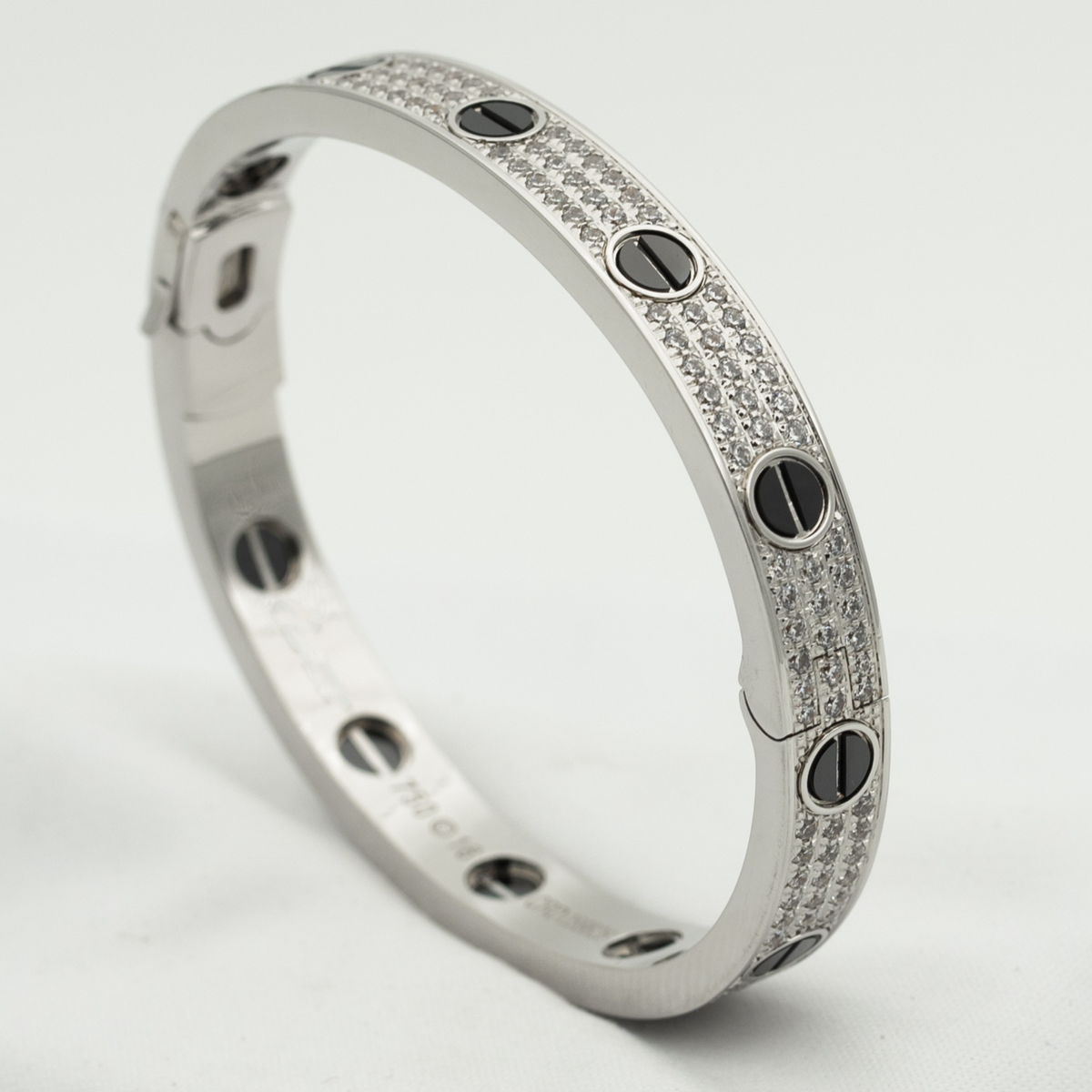 Miro LOVE BRACELET 6.1MM ダイヤモンドパヴェセラミック