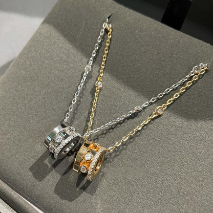 [Miro ]CHAIN MOVE ROMANE PEDAND NECKLACE