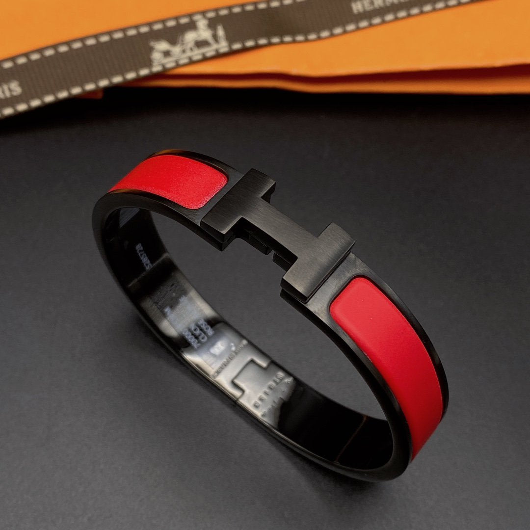 Miro CLIC HM SO BLACK RED BRACELET