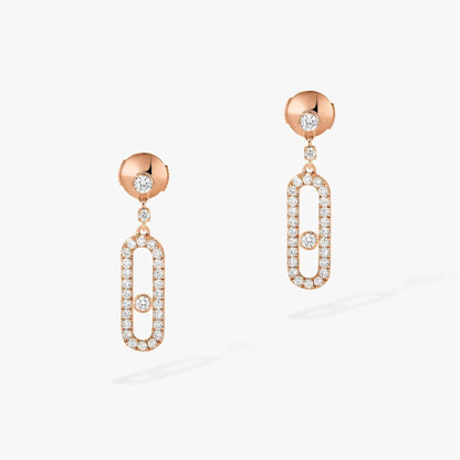 [Miro ]DORMEUSES MOVE UNO DIAMOND EARRINGS