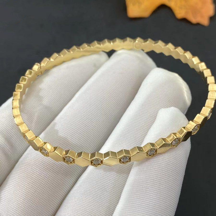 Miro BEE LOVE GOLD DIAMOND BRACELET