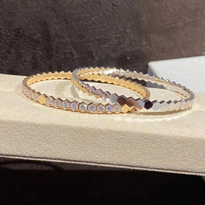 Miro BEE LOVE GOLD BRACELET FULL DIAMOND