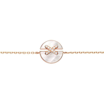 Miro JEUX DE BRACELET MOP ピンクゴールドダイヤモンド