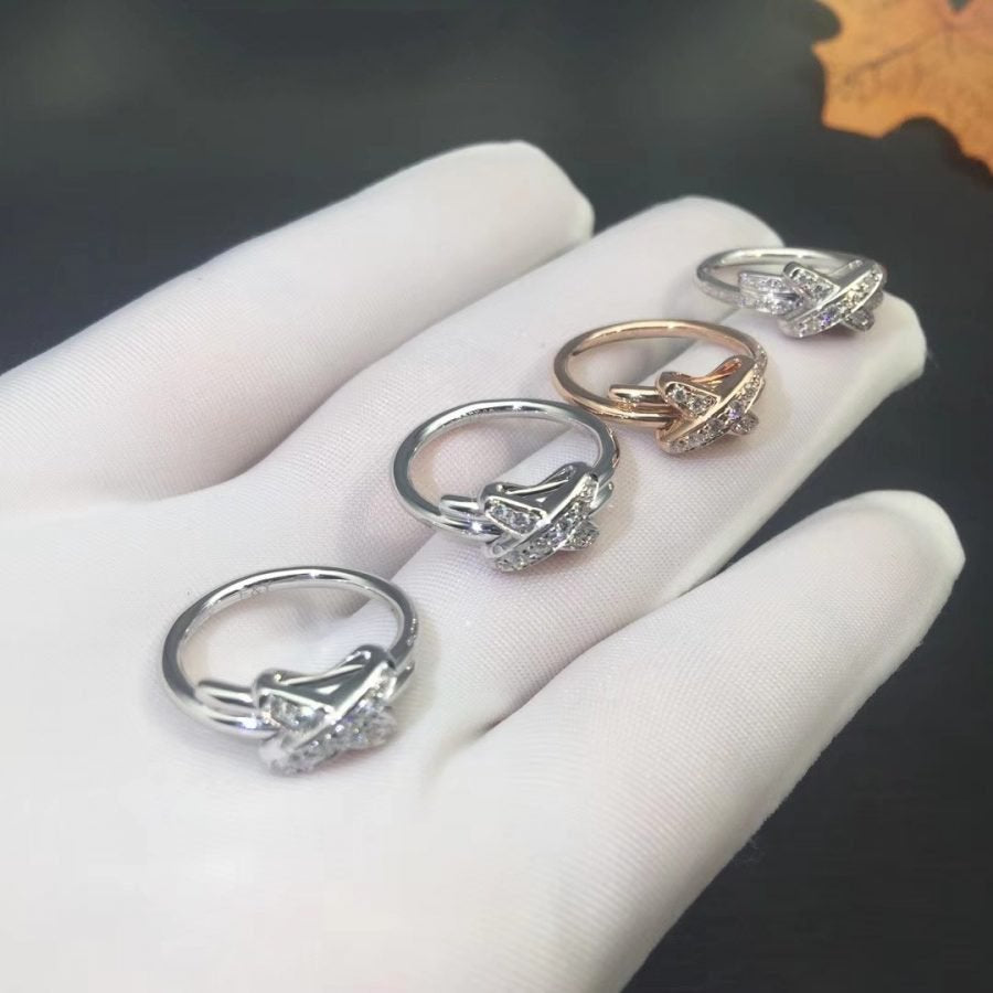Miro JEUX DE SILVER DIAMOND RING