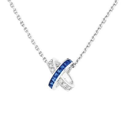 Miro LIENS ダイヤモンド シルバーネックレス