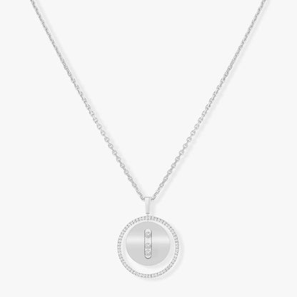 [Miro ]Miro  MOVE MM SILVER DIAMOND NECKLACE
