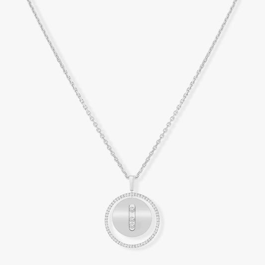 [Miro ]Miro  MOVE MM SILVER DIAMOND NECKLACE