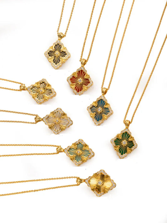 [Miro] B.C.L BIG SIZE ENAMEL NECKLACE£¨Various