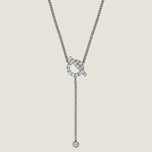 Miro FINESSE SILVER DIAMOND NECKLACE