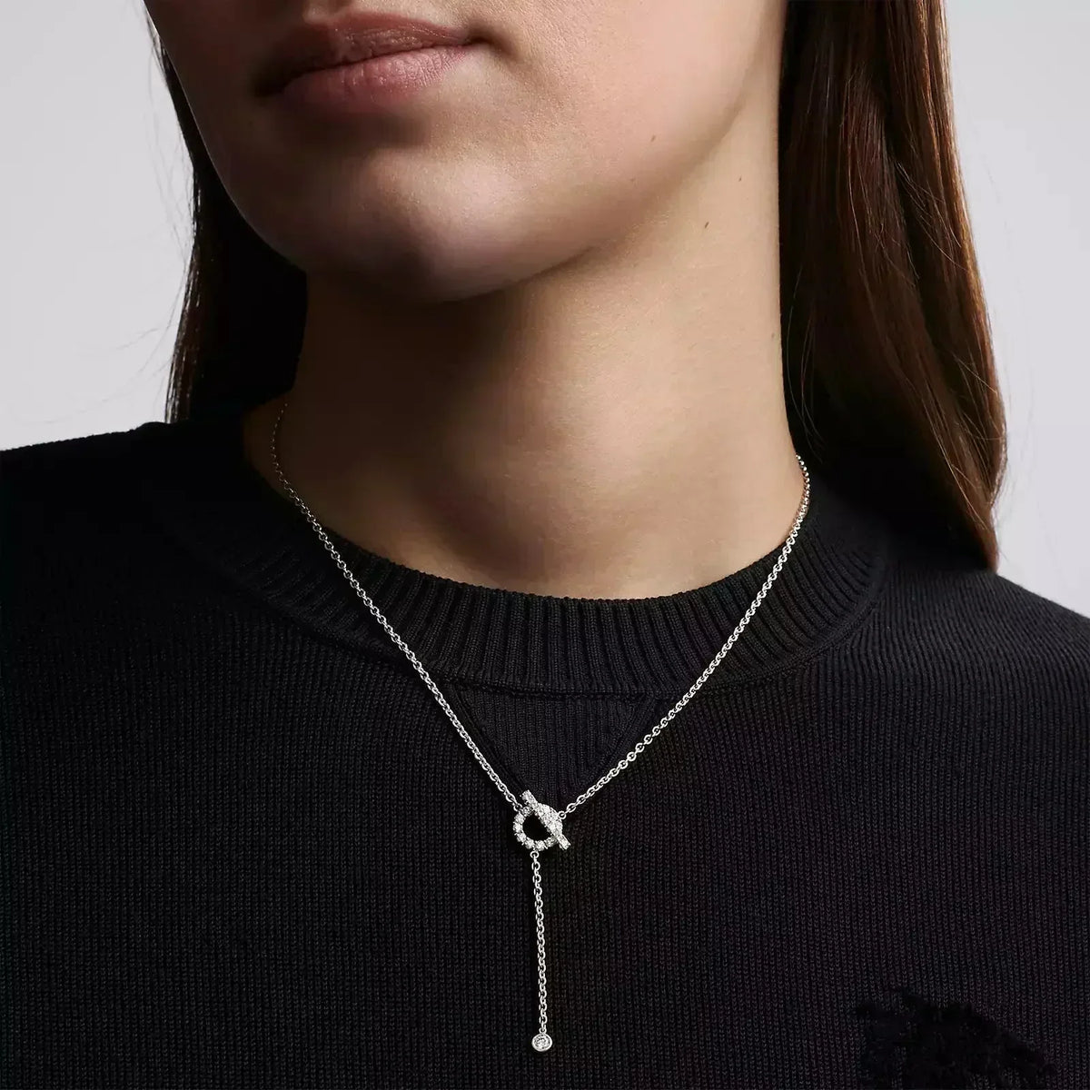 Miro フィネス シルバーダイヤモンドネックレス